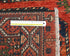 3x4 Rust Ersari Afghan Hand Knotted Veg Dye Wool Area Rug